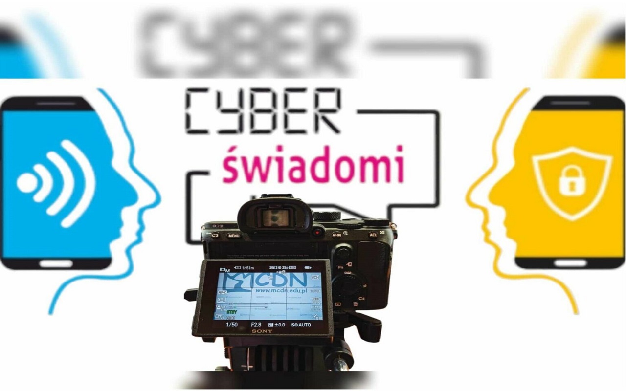 grafika promująca projekt Cyberświadomi